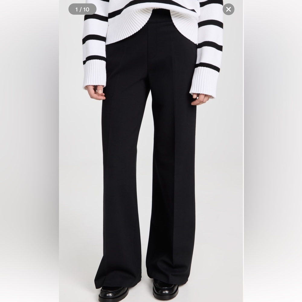 SPANX Black Wide Leg Pants